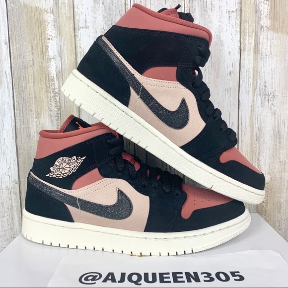 Air Jordan 1 Mid Women’s Canyon Rust - Picture 4 of 10